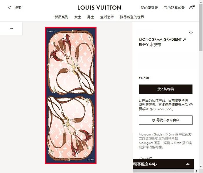 Louis Vuitton Scarf LVS00045